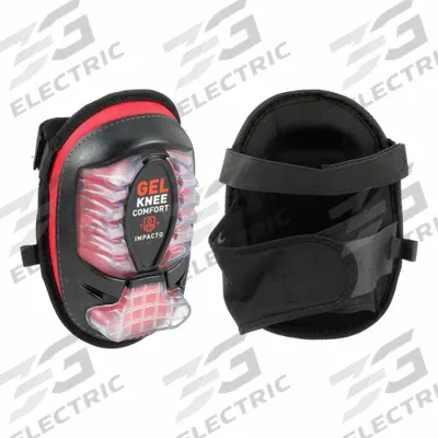 IMPACTO Knee Pad: Universal, 2 Straps, Hook-and-Loop - Stabilizing Knee Pads
