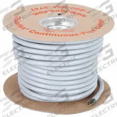 CHAINFLEX Control Cable: 18 AWG, 12 Conductors, Order by the Foot, PUR Jacket, 1,000 V (MPN CF77-UL-07-12-1). Key specifications — Conductor Material: Copper; Conductor Configuration: Single; Minimum Bend Radius Factor - Fixed: 4 x OD; Minimum Bend Radius Factor - Flexible: 5 x OD; Includes Ground: Yes; Minimum Bend Radius Factor - E-Chain: 6.8 x OD; Resistance Properties: Flame Retardant; Standards: cRUus.