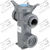 HAYWARD Basket Strainer: PVC, 0.125 in Screen Size, Single, NPT, 2 1/2 in, 22 5/16 in Ht, 21 in Lg (MPN SB1250T18). Key specifications — Brand: HAYWARD; Compatible Product Type: Water; Gasket Material: FPM; Screen Material: PVC.