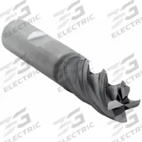 WIDIA HANITA Corner Chamfer End Mill: Carbide, AlTiN Coated, 4 Flute, 1/2" Mill Dia, 1" LOC, 3" OAL (MPN 4V0513005NW)
