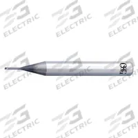 OSG Corner Radius End Mill: Carbide, WXS Coated, 4 Flute, 2 mm Mill Dia, 50 mm LOC, 0.1 mm Rad (MPN 3192004)