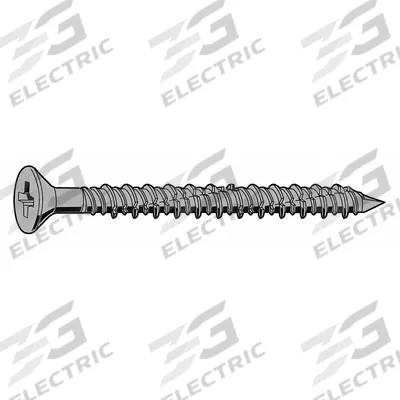 APPROVED VENDOR Screw Anchor: 3 in Overall Lg, 5/8 in Dia, Steel, External Hex, Hex, Steel - Heavy-Duty Hex-Head Screw Anchors