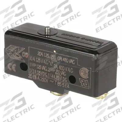Honeywell Snap Action Switch: Plunger Actuator, 1NO/1NC - Plunger Snap-Action Switches