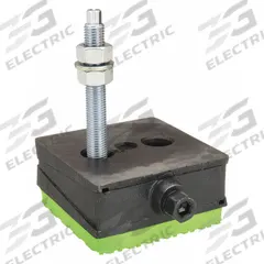 AIRLOC Vibration Isolator Pad: Buna-N, 6 11/16 in Lg, 6 11/16 in Wd, 2 43/64 in Ht, Smooth (MPN 1.31204.56). Key specifications — Isolator Material: Buna-N; Brand: AIRLOC; Thread Size: M20.