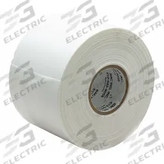 BAC INDUSTRIES Duct Tape: Light Duty, White, 3 in Wd, 36 yd Lg, 7.5 mil Thick, TW, Rubber (MPN TW-108). Key specifications — Backing Material: Polyethylene Coated Cloth; Series: TW.