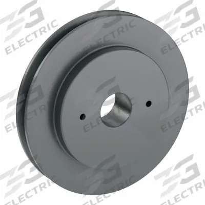 APPROVED VENDOR V-Belt Pulley: BK77, 1 Groove, 7.45 in OD, Bushed Bore - Bushed-Bore Cast-Iron V-Belt Pulleys