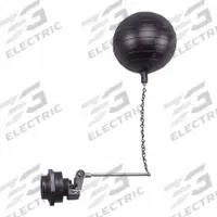 WATTS Float Valve Assembly: For Water Media, Straight Valve Body, Cylindrical, Bulkhead, PVC, MNPT (MPN RL-600). Key specifications — Mounting: Bulkhead; Arm Adjustability: Adjustable; Connection Gender - Side 1: Male; Connection Gender - Side 2: Female; Brand: WATTS; Connection Type - Side 1: NPT; Connection Type - Side 2: NPT; Flow Rate: 6.5 gpm.