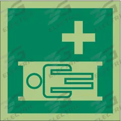 IMO (International Maritime Organization) Safety Sign: Vinyl, Adhesive Sign Mounting, 0.011 in Thick (MPN 486F82). Key specifications — Sign Mounting Style: Adhesive; Retroreflective Grade: Not Retroreflective; Glow In The Dark: Yes.
