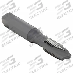 OSG Spiral Point Tap: 1/2"-20 UNF, 2B, 3 Flute, Plug Chamfer, Black Oxide High Speed Steel (MPN 2886301)
