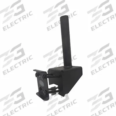 GAMBER-JOHNSON Device Mount: Device Mount, Forklifts, Overhead Guard Leg, Black - Vehicle Mount Accessories