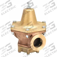 CASH VALVE Pressure Regulator: NPTF x NPTF, 1/2 in x 1/2 in, Bronze, 10 psig to 50 psig, 180°F (MPN BZCWSSBBS01AD2-0030). Key specifications — Brand: CASH VALVE.