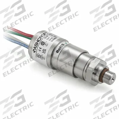 ASHCROFT Pressure Switch: Piston Actuator, 1NO/1NC, 750 psi – 7,500 psi - Diaphragm & Piston Miniature Pressure Switches