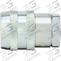 PARKER Hydraulic Quick Connect Hose Coupling: 1 in Coupling Size, Steel, Nitrile, Female UNF (MPN 71-3C16-16EF). Key specifications — Seal Material: Nitrile; Body Material: Steel; Brand: PARKER.