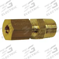 LEGRIS Compression Fitting Adapter: 12 mm OD x 1/2 in Pipe Fitting Size, Compression x MBSPT, 10 PK (MPN 0105 12 21). Key specifications — Brand: LEGRIS.