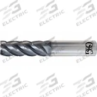 OSG Corner Radius End Mill: Carbide, TiAlN Coated, 5 Flute, 3/4" Mill Dia, 3-3/4" LOC, 0.03" Rad (MPN VGM5-2243)