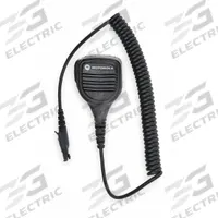 MOTOROLA Speaker Microphone: Fits Motorola, For HT1250/HT1550/HT750/PRO5150/PTX760/RG725 Series (MPN PMMN4022A). Key specifications — Compatible Radio Series: HT1250; Color: Black; Radio Connector Type: M5; Brand: MOTOROLA; Manufacturer Part Number: PMMN4022A; Push To Talk: Yes.