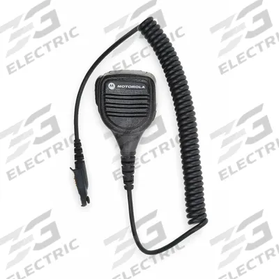 MOTOROLA Speaker Microphone: Fits Motorola - Motorola-Compatible Microphones & Speakers