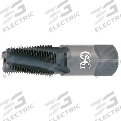 OSG Pipe and Conduit Thread Tap: 1/4"-18 NPT/ANPT, 4 Flute - Short-Projection Spiral-Flute Pipe Taps
