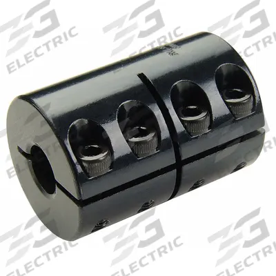 RULAND MANUFACTURING Rigid Shaft Coupling: 1 15/16 in Bore Dia 1, 1 15/16 in Bore Dia 2, Round - One-Piece Rigid Shaft Couplings