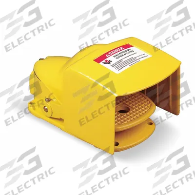 SQUARE D Foot Switch: 9002AW Series, 1 Pedals, Momentary - Single-Pedal Foot Switches