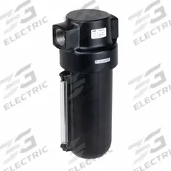 ARO Compressed Air Filter: Particulate, 1 in NPT, 5 micron, 425 cfm, 250 psi Max Op Pressure (MPN F45561-411). Key specifications — attr110055: Super Duty Series Standard Filter; attr110008: ARO.