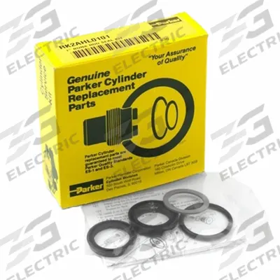 Parker Piston Seal Kit: For 4 in Bore Dia - Seal Kits for Hydraulic Cylinders