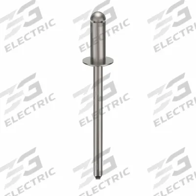 POP AVDEL Blind Rivet,1 9/13" L,0.155" dia,PK500: Inch, 1 11/16 in Overall Lg, 13/32 in Body Lg - Domed-Head Blind Rivets