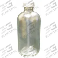 APPROVED VENDOR Sampling Bottle: 250 mL, Colorless, 24-400 mm, Polypropylene, 24, Foam, Type III (MPN 52JZ74). Key specifications — Body Color: Colorless; Pre-Cleaned: None; Brand: APPROVED VENDOR; Screw Closure Size: 24-400 mm; Graduated: No; USP Specification: Type III; Closure Attached: Attached.