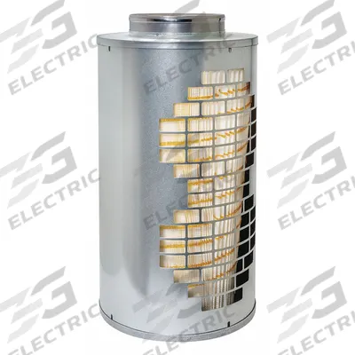 BALDWIN FILTERS Automotive Air Filter: Engine, Round, 13 1/2 in Outside Dia - Bottom - Round/Oval Engine Air Filters