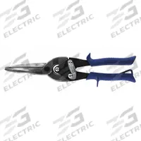 MIDWEST SNIPS Aviation Snip: Straight, 12 in Overall Lg, 3 in Cutting Lg, Steel, Plastic, Steel (MPN MWT-6716A). Key specifications — attr308531: Plastic; attr308530: Steel; attr308532: Steel; attr308533: Yes; attr308535: Cold Rolled Steel; attr308541: 20 ga (Cold Rolled Steel); attr308546: Straight; attr324897: MIDWEST SNIPS.