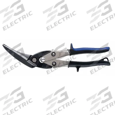 BESSEY Aviation Snip: Left, 10 1/2 in Overall Lg, 2 1/2 in Cutting Lg, Steel, Plastic - Aviation Snips