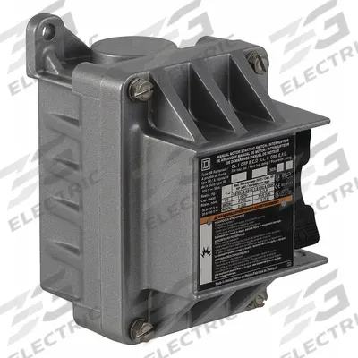 SQUARE D Manual Motor Switch: 2 Poles, 30 A, 0.75 in Hub Dia - Enclosed Hazardous-Location Manual Motor Switches