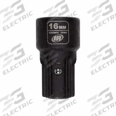 INGERSOLL RAND Impact Socket: Metric, 16 mm Socket Size, 6-Point, Std - Insider & DXS Impact Sockets
