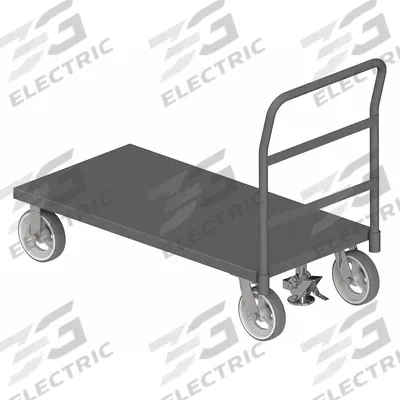 APPROVED VENDOR Platform Truck: 1,200 lb, 48 in L x 24 in W x 11 3/8 in H Deck, Solid - General Purpose Platform Trucks