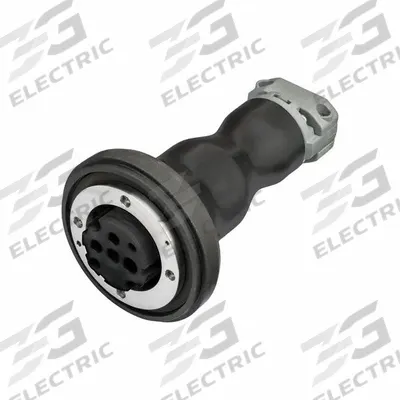 HUBBELL Pin and Sleeve Connector: Black, 125V AC/277V AC/347V AC, Single Phase - Magnetic Breakaway Washdown-Rated Connectors