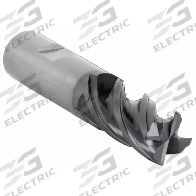 WIDIA HANITA Corner Chamfer End Mill: Carbide, TiAlN Coated, 4 Flute, 3/4" Mill Dia - Fast-Cutting Carbide Corner-Chamfer End Mills for Steel & Cast Iron