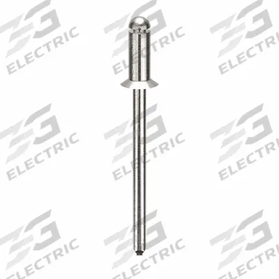 APPROVED VENDOR Blind Rivet,1 15/41" L,1/8" dia,PK500: Inch, 1 23/64 in Overall Lg, 9/32 in Body Lg - Flush-Mount Blind Rivets