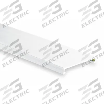 PANDUIT Wiring Duct Cover: PVC, 72 in Lg, White (MPN C4WH6-F). Key specifications — Material (Duct - Snap-On & Hinged Wiring Duct Covers