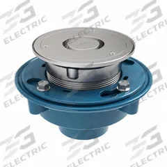 ZURN Floor Drain: Round, Cast Iron, 8 3/8 in Overall Dia, 6 in Overall Ht, 3 in Nominal Pipe Size (MPN ZN415-3NH-6H-LR). Key specifications — Brand: ZURN; Includes: Clamp Device; Connection Type: No Hub.