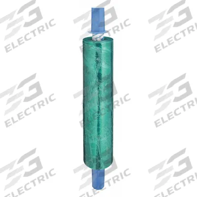 GOODWRAPPERS Stretch Wrap Film: 80 ga Gauge, 20 in Overall Wd, 1,000 ft Overall Lg - Handle with Brake Stretch Wrap