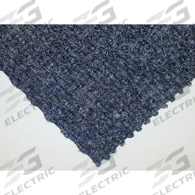 PAWLING Carpet Tile: Blue Gray, Nubby Hobnail, 32.5 sq ft Coverage Area