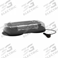 ECCO Mini Light Bar: Mini Light Bar Vehicle Light Bar Size, LED, SAE J845 Class 1, Mini Light Bar (MPN 5597CAC-VM). Key specifications — Electrical Connection: Plug; Series: 5597 Reflex Series; Brand: ECCO; Number of Flash Patterns: 18; Mount Type: Suction; Light SAE Class Rating: SAE Class 1.