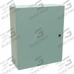 HAMMOND Electrical Enclosure: Steel, 24 in x 20 in x 8 in, NEMA 12/3R/4, Solid Cover, Hinged (MPN EN4SD24208GY). Key specifications — Closure Method: 1/4-Turn Latch; Brand: HAMMOND; Knockouts: Not Included.