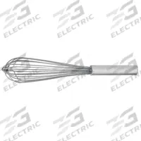 CRESTWARE Whip: 18 in Overall Lg, Stainless Steel Handle, Silver Handle, Silver (MPN FW18). Key specifications — Brand: CRESTWARE; Dishwasher Safe: No; Handle Material: Stainless Steel; NSF Certified: No; Handle Color: Silver.