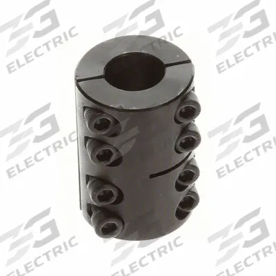 Dayton Rigid Shaft Coupling: 3/4 in Bore Dia 1, 3/4 in Bore Dia 2, For Round Shaft Type - Two-Piece Rigid Shaft Couplings