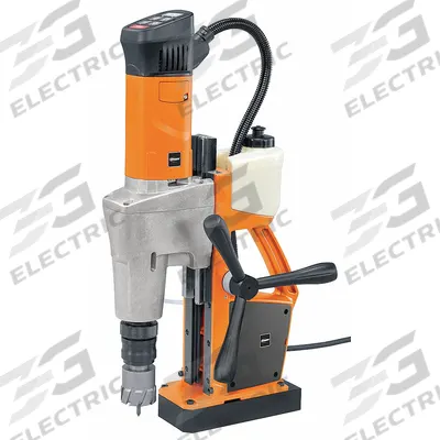SLUGGER BY FEIN Drill Press: 130 RPM – 520 RPM, Electric Magnet, 12 3/8 in Drill Travel - Automatic Magnetic Drill Presses