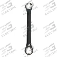 PROTO Box End Wrench: Black Chrome, 3/8 in_7/16 in Head Size, 6 in Overall Lg, Std, Reversing (MPN JSBV1214). Key specifications — attr309490: Black Chrome; attr309484: Yes; attr309492: No; attr324928: PROTO.