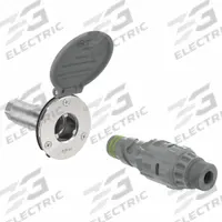 AQUOR WATER SYSTEMS Wall Hydrant: For 2 in Wall Thick, 3 5/8 in Overall Lg, Stainless Steel, Round (MPN HHP002). Key specifications — Face Material: Stainless Steel; Brand: AQUOR WATER SYSTEMS; Face Shape: Round; Face Type: Fully Enclosed; Color/Finish: Gray/Stainless Steel.