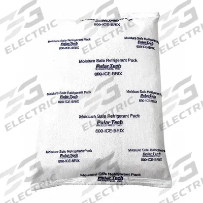 POLAR TECH Cold Pack: Moisture Safe Cold Pack, 8 oz Wt, 6 in Lg, 4 in Wd - Gel Packs