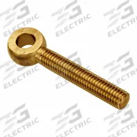 AMPG Fixed Rod End: Brass, Plain, 5 in Hole Center-to-End Lg, Right Hand, 1/2"-13 Thread Size (MPN ZEB130-BR). Key specifications — attr952243: AMPG.